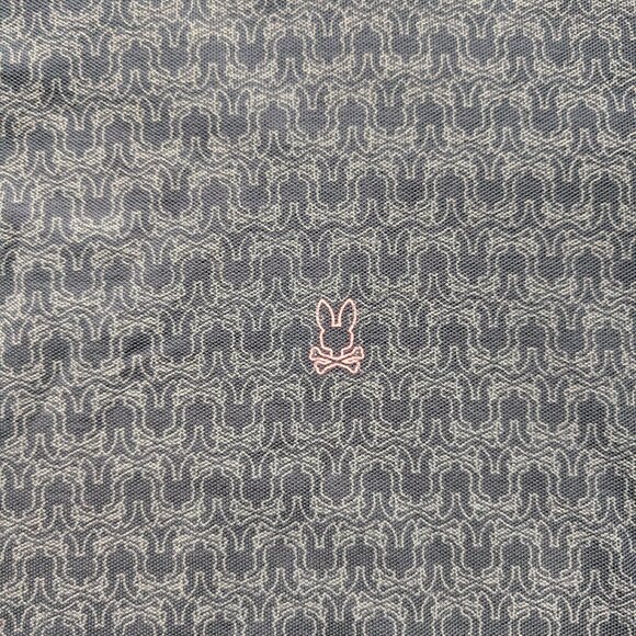 Psycho Bunny Polo Shirt Size 4 All Over Print - Picture 6 of 7